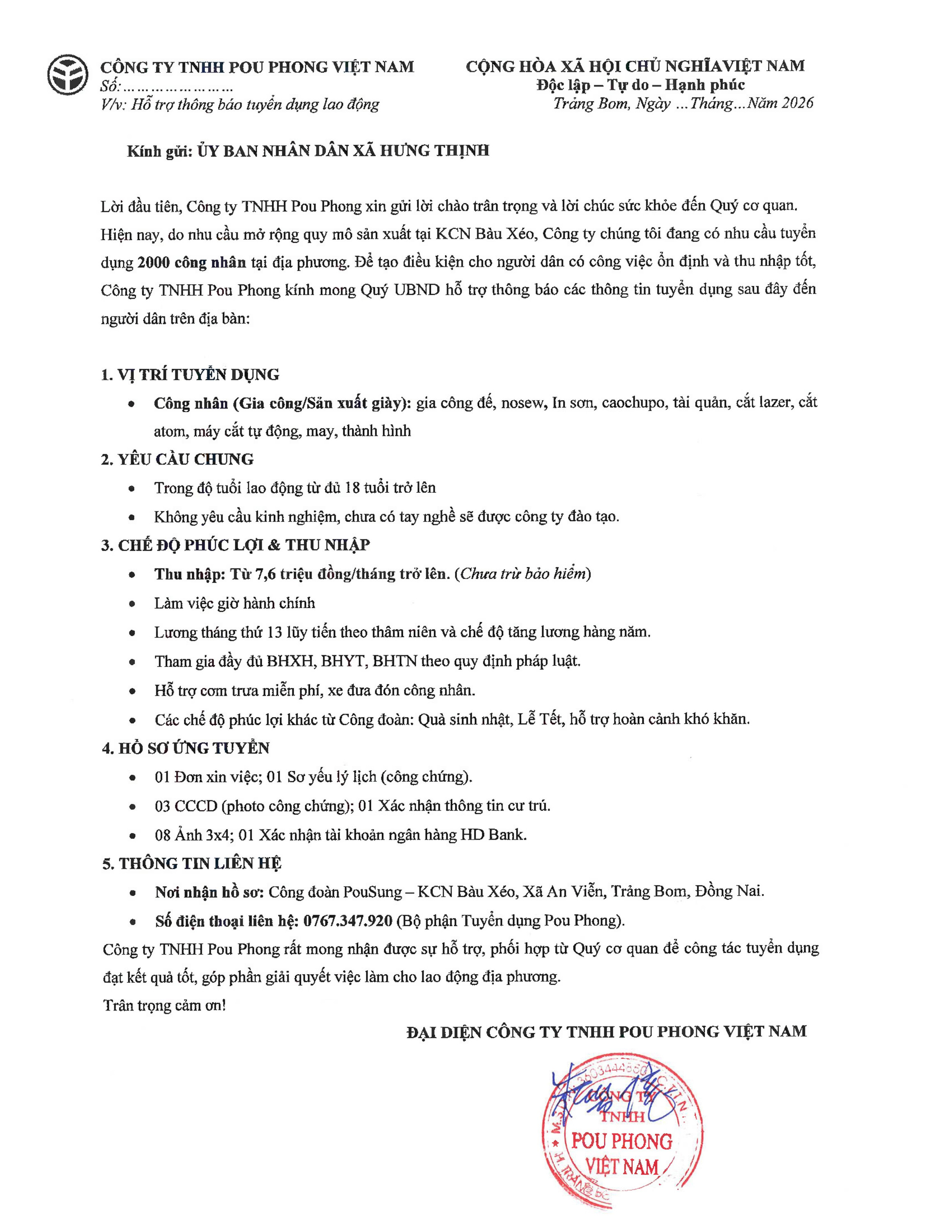 UBND xã Hưng Thịnh